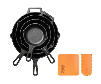 Ensemble Set : 4 SIZES SKILLETS