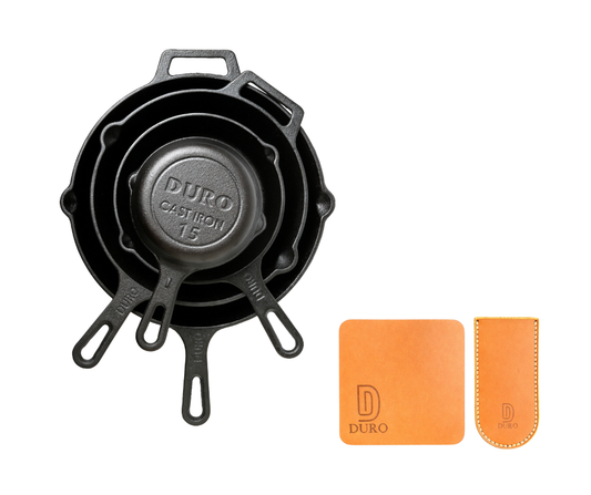 Ensemble Set : 4 SIZES SKILLETS